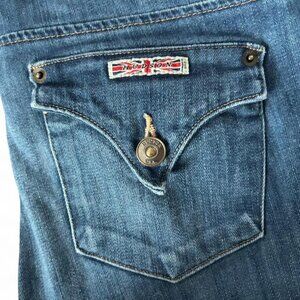 Hudson blue denim u.k. Flag jeans vintage Size 27"